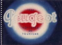 Catalogue 1933 Voitures de Tourisme 201 - 301