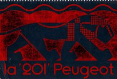 Catalogue la &lsquo;201&lsquo; Peugeot