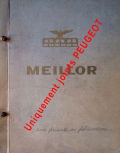 Eitrait catalogue Meillor 1957