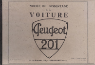 Notice démontage complet de la 201