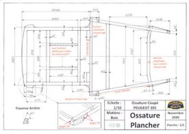 Plans cotés ossature