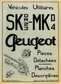 Planches descriptives pièces SK - MK