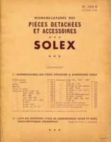 Solex Regroupement de notices