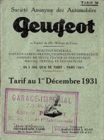 Décembre 1931 - 201 et 201 C