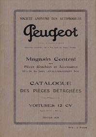 ref pièces détachées 601C&L 1934